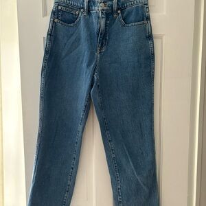 Classic Vintage Blue Denim Jeans